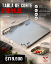 TABLA CORTE ANTI SCRATCH - ACERO INOXIDABLE STEAK AND BEER