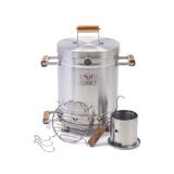 Barril Asador Mediano 28 libras INOX Premium